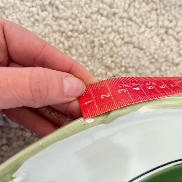 Vintage CWC Fruit Platter 26”x18” Ceramic Plate Made‎ in Italy EUC - Picture 5 of 9